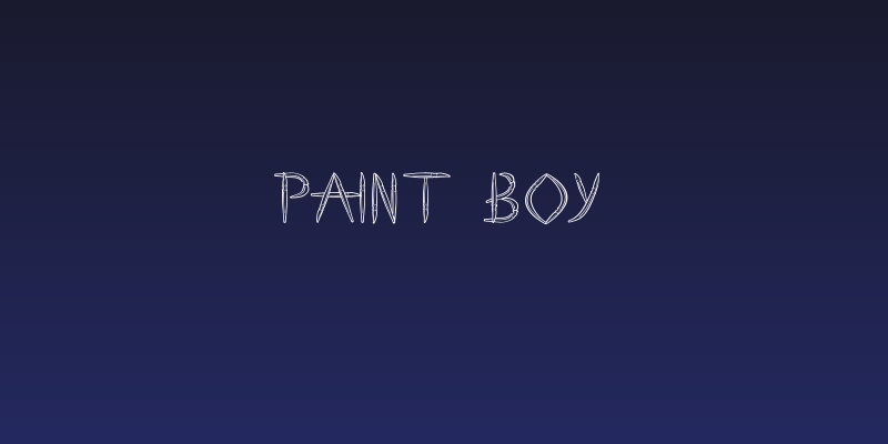Paint Boy Social Header