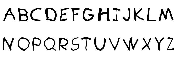 Paint Letters [Greek Extended Light] Fonte MAIÚSCULAS