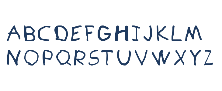 Paint Letters [Light] Uppercase