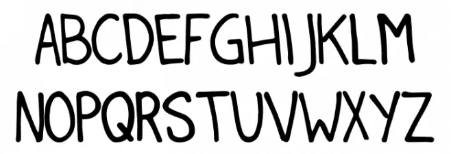Paint Marker Demo Шрифта ВЕРХНИЙ