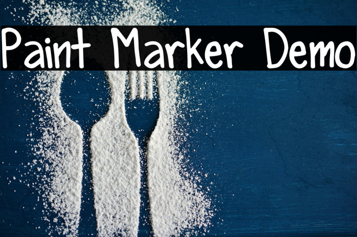 Paint Marker Demo Example 1