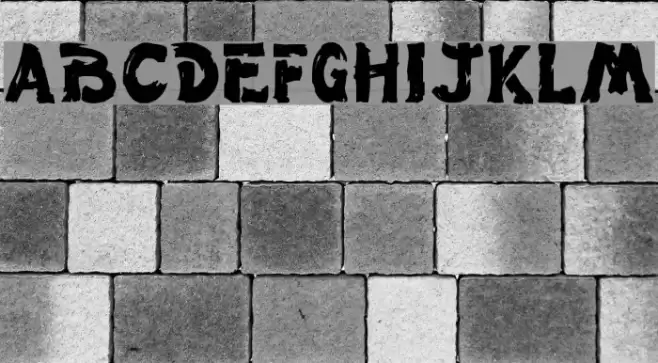 Paint Normal Font examples