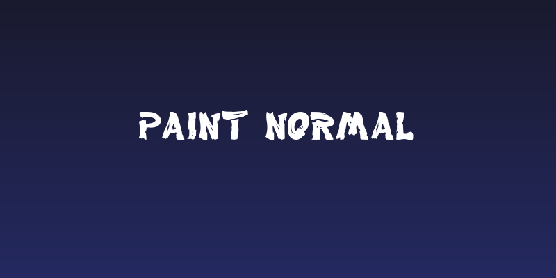 Paint  Normal Social Header