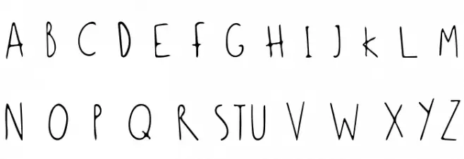 Paint Pot Font Fonte MAIÚSCULAS