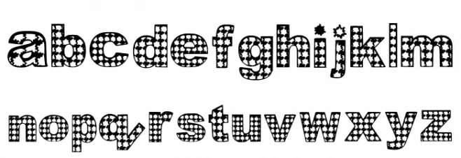 Paint Splatt Regular Font Litere mici