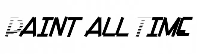 Paint all Time  नि: शुल्क फ़ॉन्ट्स डाउनलोड