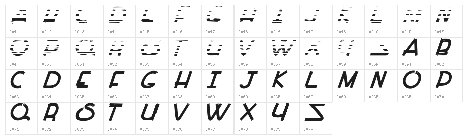 Paint all Time Character Map