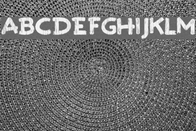 Paint the town Font examples