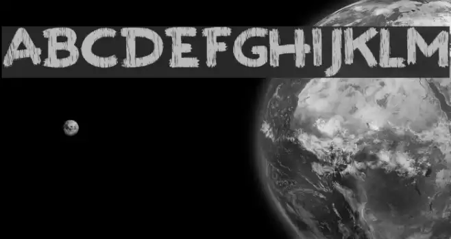 Paint the town Font examples