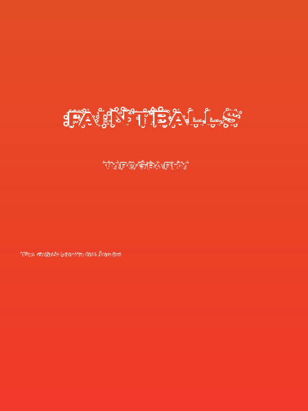 PaintBalls Poster