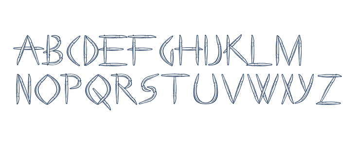 PaintBoy-Regular Lowercase