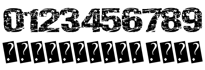 PaintScratch Font OTHER CHARS