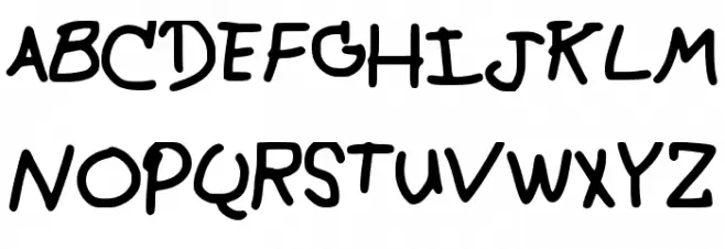 Paint_Font_v1 Polices MAJUSCULES