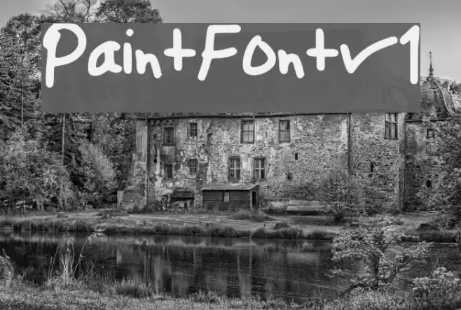 Paint_Font_v1 フォント examples