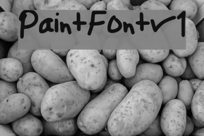 Paint_Font_v1 フォント examples