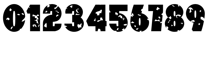 Paintbucket Font OTHER CHARS