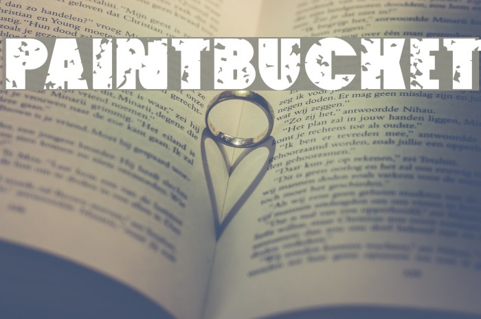 Paintbucket Font examples