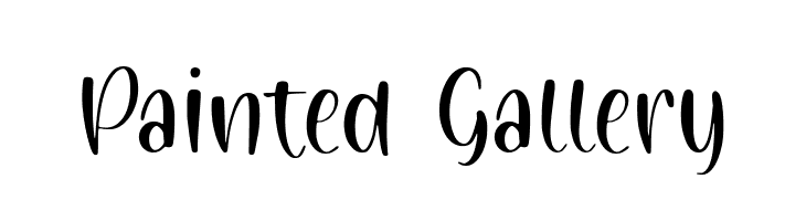 Painted Gallery  免费字体下载