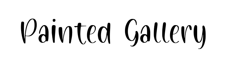 Painted Gallery  Free Fonts Download