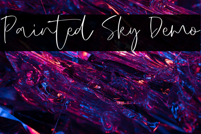 Painted Sky Demo Example 1