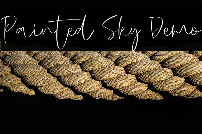 Painted Sky Demo Example 3