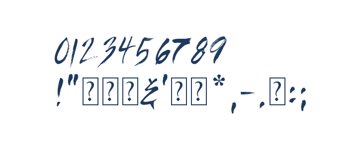 Painted Other Characters