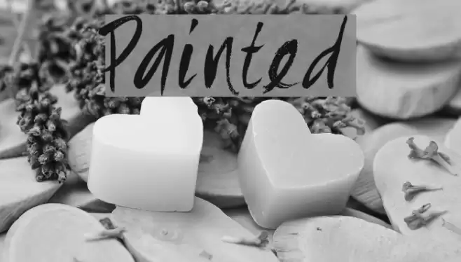 Painted Font examples