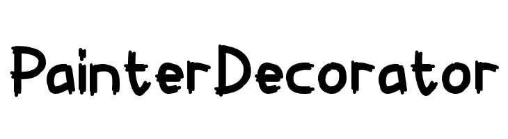 Painter Decorator  Frei Schriftart Herunterladen
