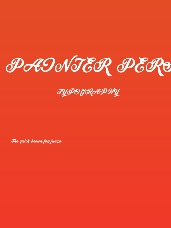 Painter PERSONAL USE ONLY Poster