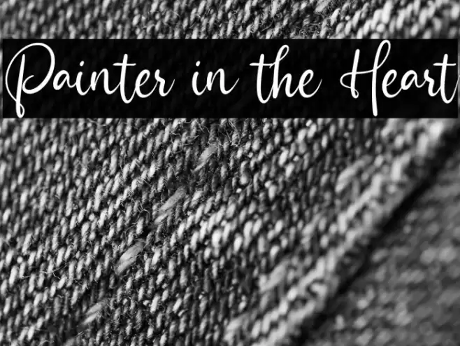 Painter in the Heart خط examples