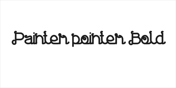 Painter pointer Bold Logo