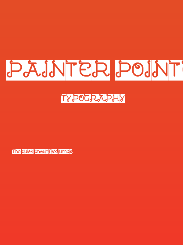 Painter pointer Poster