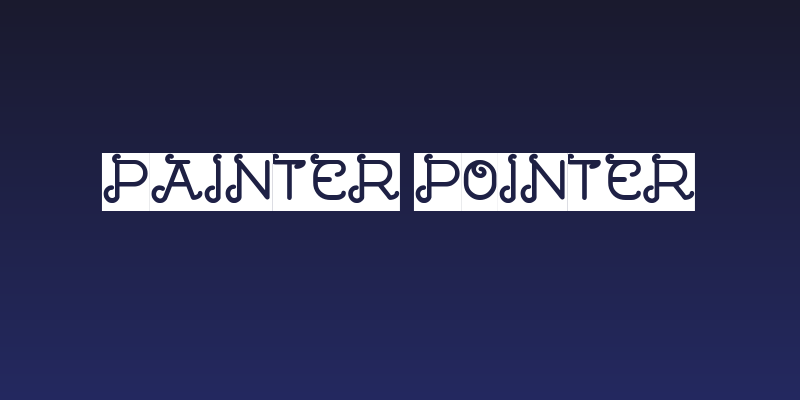 Painter pointer Social Header