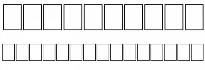 Painter Font OTHER CHARS