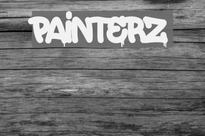 Painterz Font examples