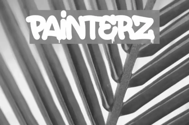 Painterz Font examples