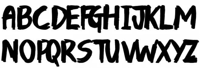 Painting Class Caratteri MAIUSCOLE