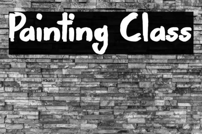 Painting Class Caratteri examples