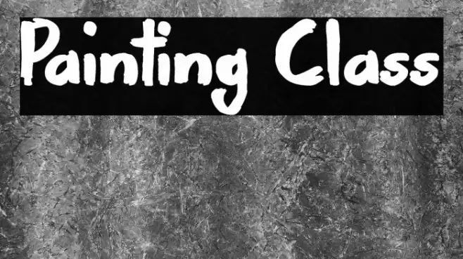 Painting Class Caratteri examples