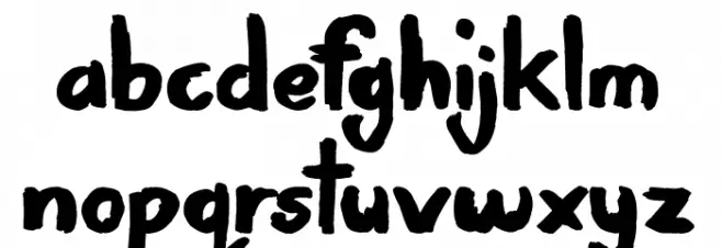 Painting Class Caratteri MINUSCOLO