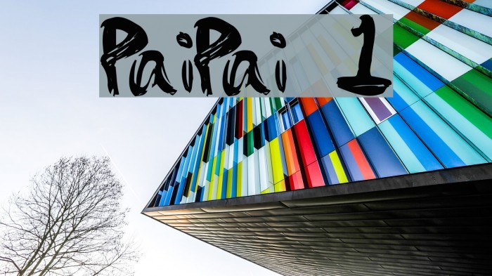PaintyPaint 1 Font examples