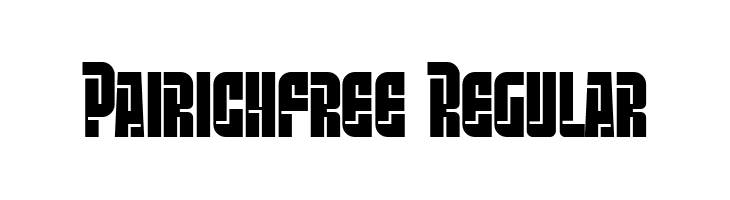 Pairich-free Regular  font caratteri gratis