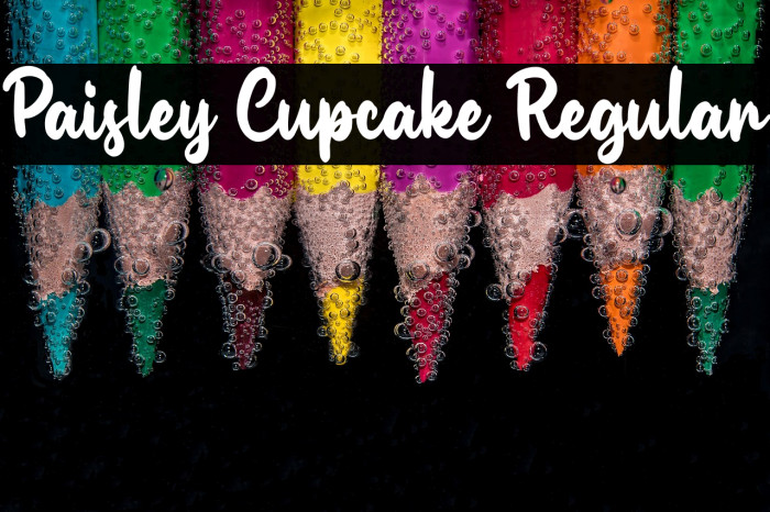 Paisley Cupcake Regular Example 3