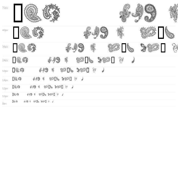 Paisley II Waterfall