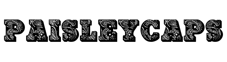 PaisleyCaps  Descarca Fonturi Gratis