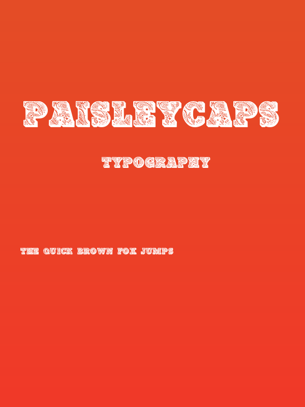 PaisleyCaps Poster