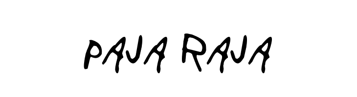 Paja Raja  Frei Schriftart Herunterladen