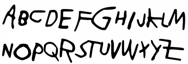 Paja Raja Font UPPERCASE