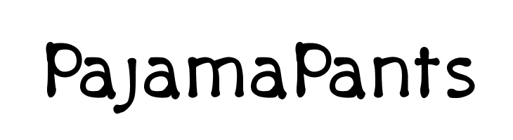 PajamaPants Font