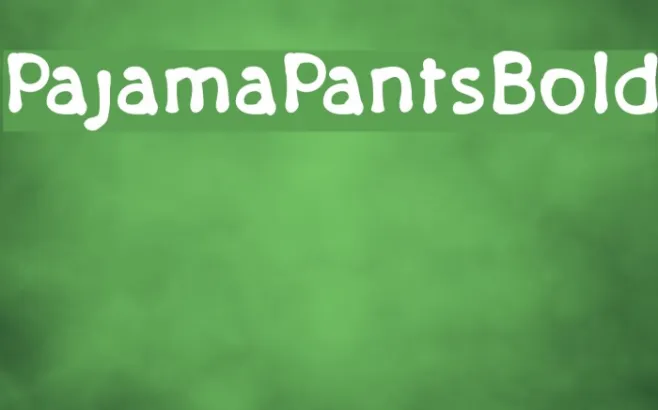 PajamaPantsBold Example 2